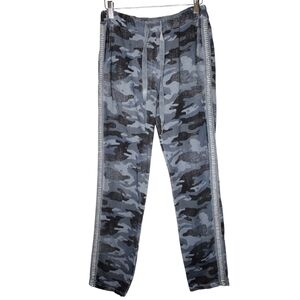 Made in Italy Urban Camouflage High-Rise Straight Leg Women's Pants Sz L